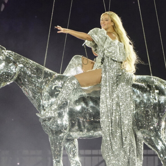 Beyoncé en concert à Inglewood, en Californie, le 1er septembre 2023.