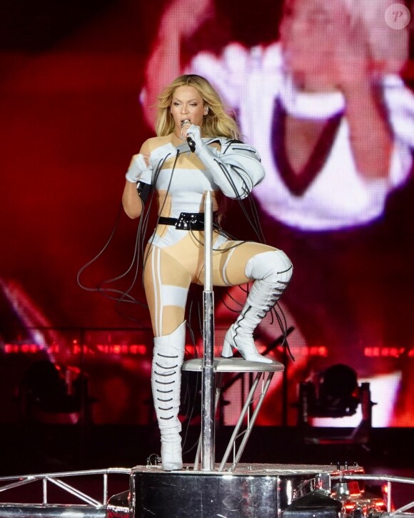 Beyoncé en concert à Inglewood, en Californie, le 1er septembre 2023.