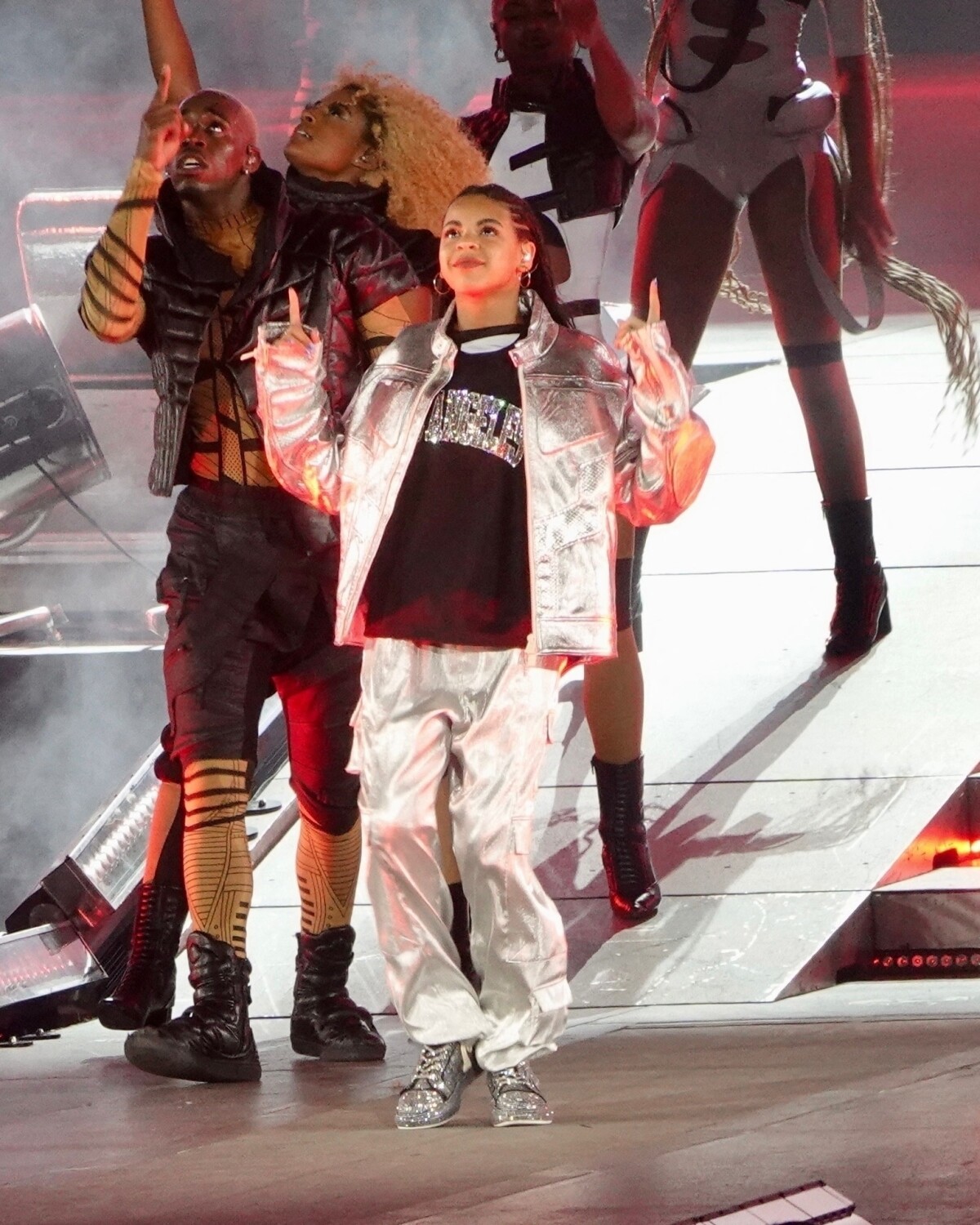 Photo : Beyoncé en concert à Inglewood, avec sa fille Blue Ivy, en ...