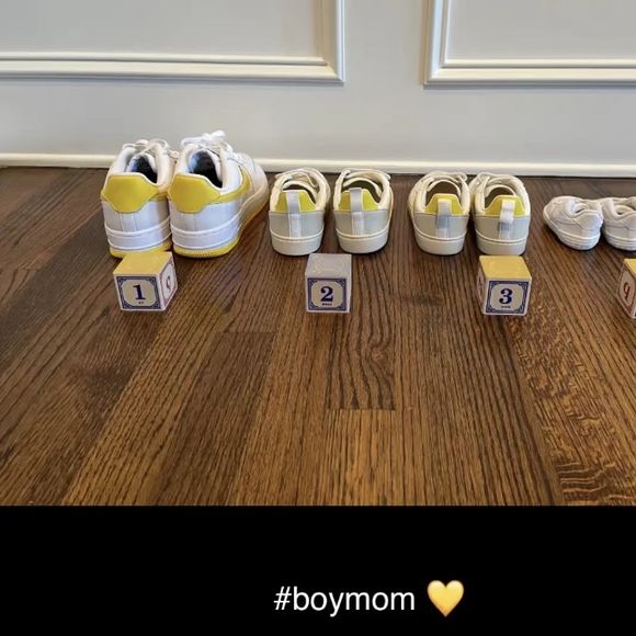 Miranda Kerr est déjà maman de trois garçons, Myles, Hart et Flynn. ©Snapchat