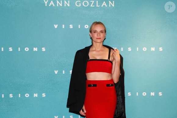 Diane Kruger - Avant-première du film "Visions" au cinéma Pathé Wepler à Paris, France, le 29 août 2023. © Christophe Clovis / Bestimage