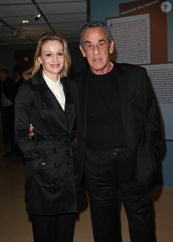 Thierry Ardisson et sa femme Audrey Crespo-Mara - Vernissage de l'exposition Jean Gabin à l'Espace Landowski / Musée des Années 30 à Boulogne-Billancourt le 8 mars 2022. © Coadic Guirec/Bestimage