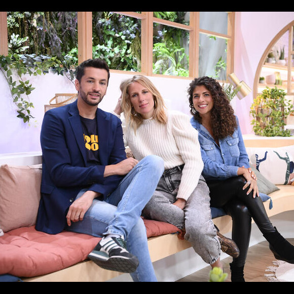 Agathe Lecaron, Yasmine Oughlis et Benjamin Muller.