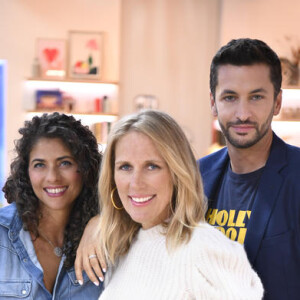 Agathe Lecaron, Yasmine Oughlis et Benjamin Muller.