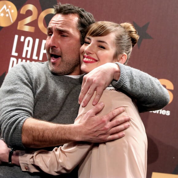 Gilles Lellouche et Louise Bourgoin - 20e festival de Comédie à l'Alpe d'Huez le 19 janvier 2017. © Dominique Jacovides/Bestimage