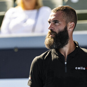 Benoit Paire - Tournoi UTS de Tennis - Los Angeles le 22 juillet 2023.