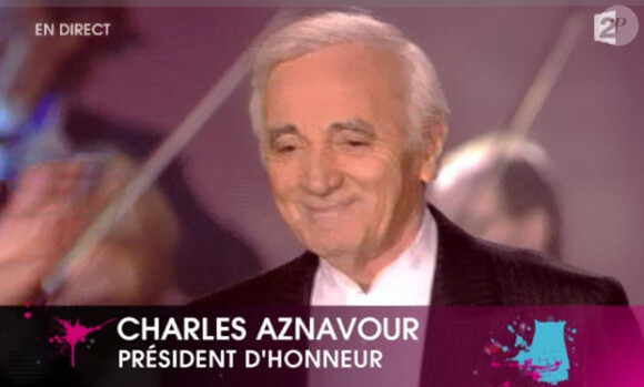 Charles Aznavour est le président de cette 25e édition des Victoires de la Musique.