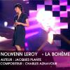 Nolwenn Leroy rend hommage à Charles Aznavour en reprenant La Bohême.