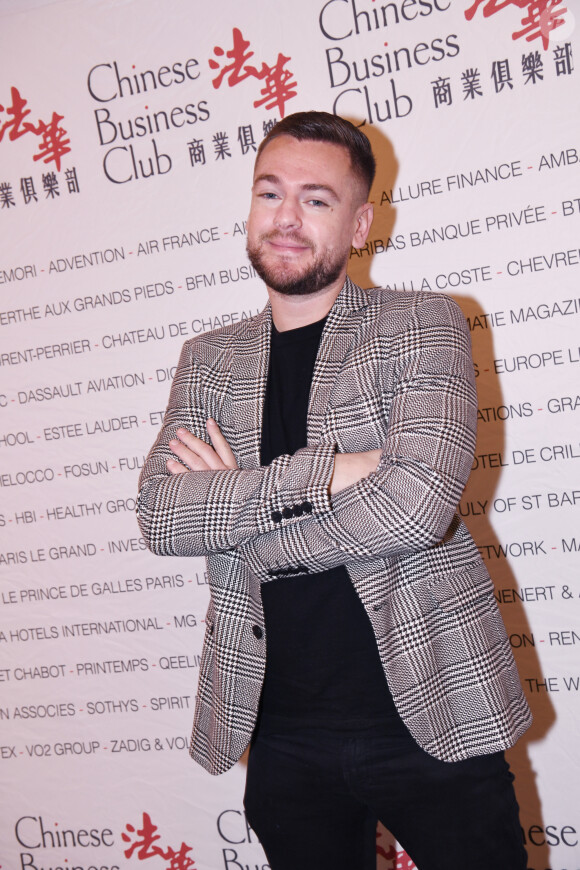 Jeremstar lors du déjeuner du Chinese Business Club en l'honneur du publicitaire J.Seguela au restaurant de l'hôtel du Collectionneur à Paris, France, le 16 décembre 2021. © Rachid Bellak/Bestimage