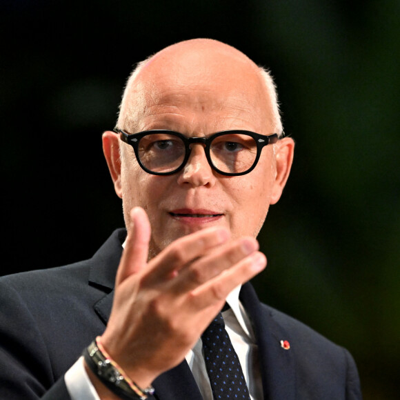 Comme son père et sa soeur, ils ont travaillé comme professeurs de français.
Christian Estrosi, le maire de Nice, avec sa femme, Laura Tenoudji Estrosi et son invité d'honneur Edouard Philippe, a orchestré "Lou Festin Nissart", un diner amical et convivial autour du maire, au jardin Albert 1er sur la Coulée Verte à Nice le 1 septembre 2023. © Bruno Bebert/Bestimage