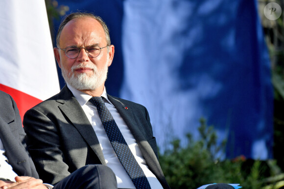 Edouard Philippe, l'ancien premier ministre et chef de file du parti Horizons, à Nice, le 8 juin 2022, pour soutenir les candidats de son parti et de la majorité présidentielle pour les élections législatives.  © Bruno Bebert / Bestimage