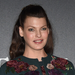 Linda Evangelista - Photocall de la soirée "Vogue 50 Archive" à Milan. Le 21 septembre 2014 