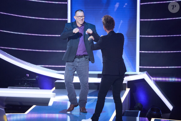 Exclusif - Stéphane Patingre, Cyril Féraud - Enregistrement de l'émission "Le quiz des champions", présentée par C.Féraud et diffusée le 9 septembre à 21h10 sur France 2. © Cyril Moreau / Bestimage 