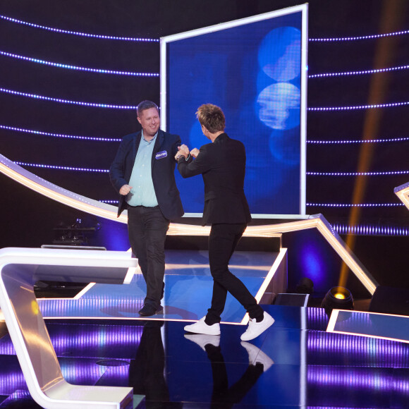 Exclusif - Sebastien, Cyril Féraud - Enregistrement de l'émission "Le quiz des champions", présentée par C.Féraud et diffusée le 9 septembre à 21h10 sur France 2.  © Cyril Moreau / Bestimage 
