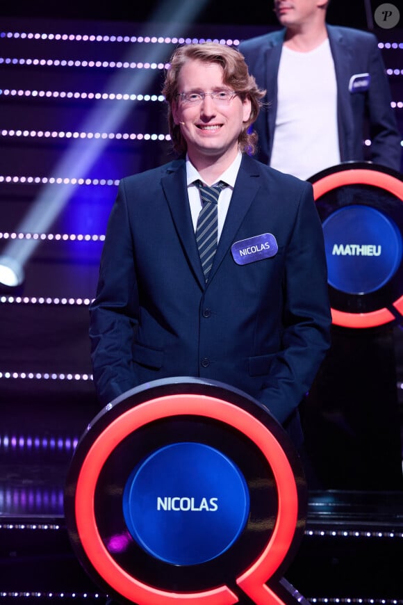 Exclusif - Nicolas Hanot - Enregistrement de l'émission "Le quiz des champions", présentée par C.Féraud et diffusée le 9 septembre à 21h10 sur France 2.© Cyril Moreau / Bestimage 