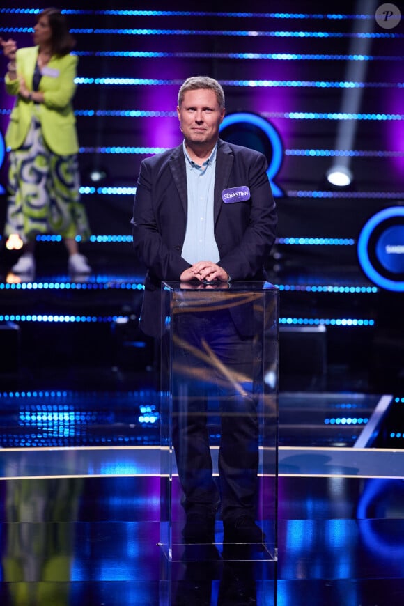 Exclusif - Sebastien - Enregistrement de l'émission "Le quiz des champions", présentée par C.Féraud et diffusée le 9 septembre à 21h10 sur France 2. © Cyril Moreau / Bestimage 