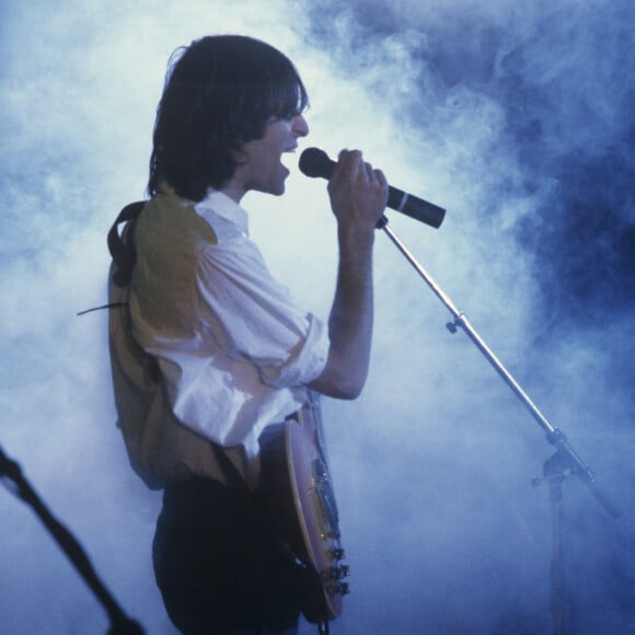 Archives -Jean-Jacques Goldman en concert à Lille. Le 24 mars 1984 © Michel Ristroph via Bestimage