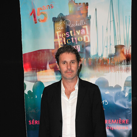 Serge Hazanavicius arrive sur le tapis rouge de la ceremonie de cloture du 15 Festival De La Fiction Tv de La Rochelle le 14 septembre 2013.