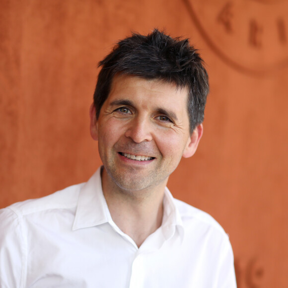 Thomas Sotto - Les célébrités dans le village des Internationaux de France de Tennis de Roland Garros 2019 à Paris. Le 29 mai 2019 © Jacovides - Moreau / Bestimage