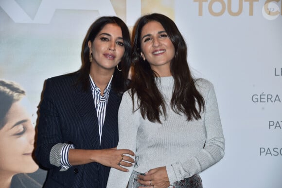 Leïla Bekhti et Géraldine Nakache à l'avant-première de "J'irai où tu iras" au cinéma UGC Bercy à Paris, le 26 septembre 2019. © Giancarlo Gorassini/Bestimage 