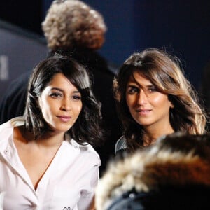 Leïla Bekhti et Géraldine Nakache - Sorties de la 40ème cérémonie des César au théâtre du Châtelet à Paris. Le 20 février 2015 
