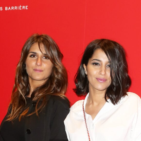 Géraldine Nakache et Leïla Bekhti - Photocall au Fouquet's lors de la 40ème cérémonie des César à Paris. Le 20 février 2015 