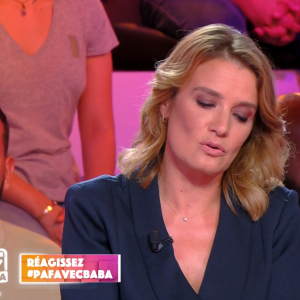 Pascale de la Tour du Pin réagit au séisme au Maroc dans "TPMP", le lundi 11 septembre 2023.