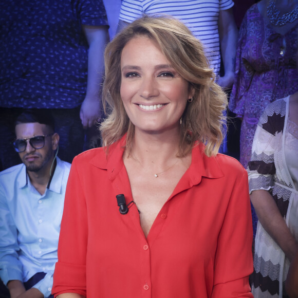 Exclusif - Pascale De La Tour Du Pin - Sur le plateau de l'émission TPMP (Touche Pas à Mon Poste) présentée en direct par C.Hanouna et diffusée sur C8 - Paris le 04/09/2023 - © Jack Tribeca / Bestimage 