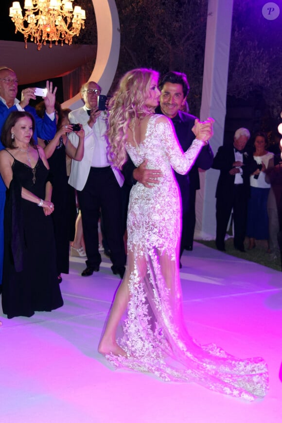 Exclusif - Fête du mariage de Adriana Karembeu et de André (Aram) Ohanian au palais Rhoul à Marrakech, Maroc le 18 juin 2014. 