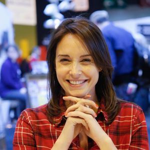 Julia Vignali - Salon du livre à la porte de Versailles à Paris le 22 mars 2015. 