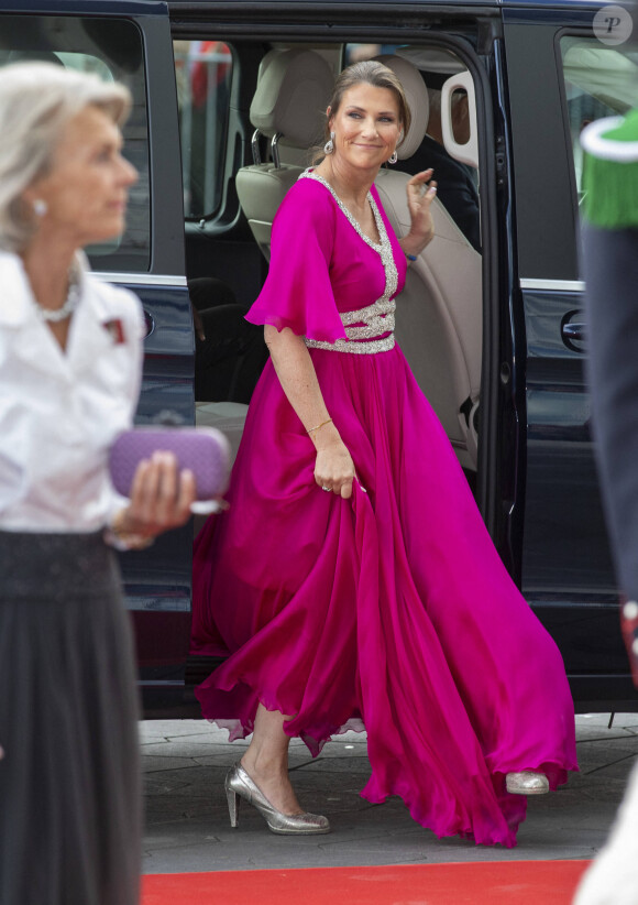La princesse Märtha Louise de Norvège - Soirée de gala à l'occasion du 18 ème anniversaire de la princesse Ingrid Alexandra de Norvège à Oslo, le 16 juin 2022. 