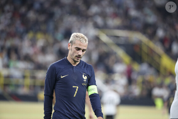 Antoine Griezmann : Match amical "Allemagne - France (2-1)" à Dortmund, le 12 septembre 2023.