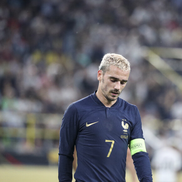 Antoine Griezmann : Match amical "Allemagne - France (2-1)" à Dortmund, le 12 septembre 2023.