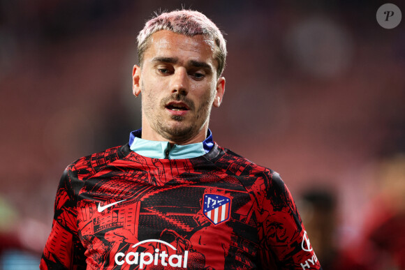 Antoine Griezmann de l'Atletico de Madrid lors du match de la Liga Santander opposant le FC de Gérone à l'Atletico de Madrid à l'Estadio Municipal Montilivi de Gérone, Espagne, 13 mars 2023. L'Atletico a agagné 1-0.. © David Ramirez/DAX/Zuma Press/Bestimage