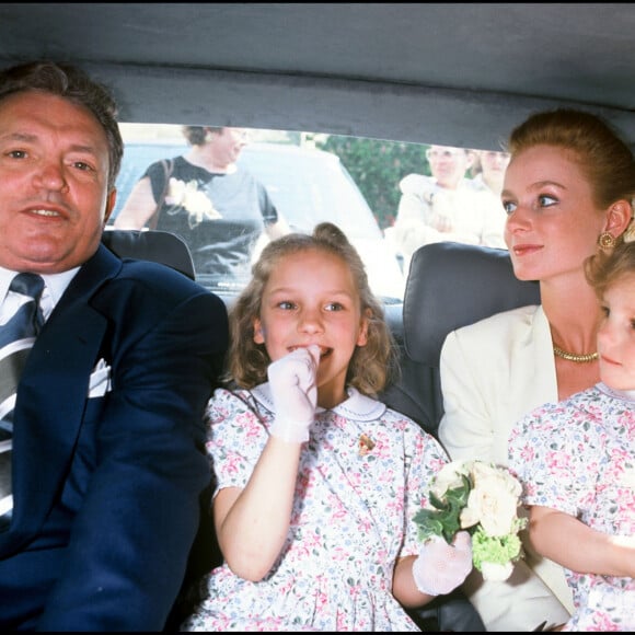 Mariage de Jacques Martin et Céline Boisson et les filles de Cécilia : Judith et Jeanne Marie.