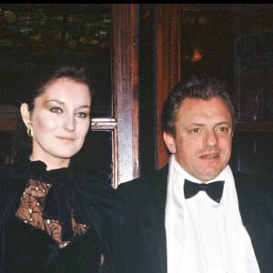 Il y a 16 ans, jour pour jour, Jacques Martin décédé à l'âge de 74 ans à Biarritz.
Jacques Martin et son ex-femme Cécilia à la 91ème soirée "Erte" Chez Maxim's" à Paris en 1983.