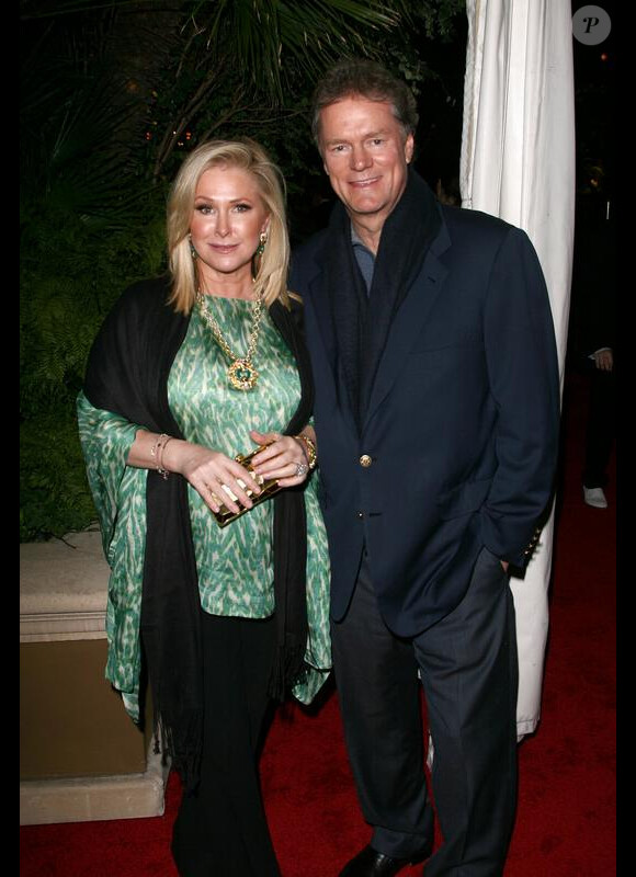 Rick et Kathy Hilton, vendredi 5 mars à l'hôtel Four Seasons de Beverly Hills, à l'occasion de la soirée des pré-Oscars.