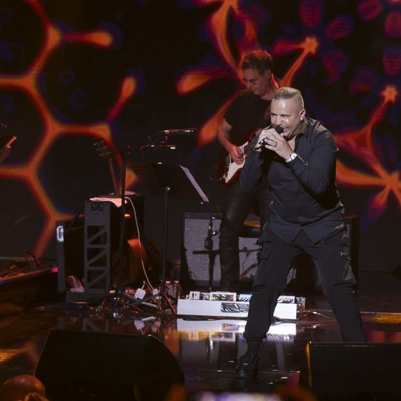 Exclusif - Faudel - Enregistrement du grand concert caritatif "Tous avec le Maroc" au Dôme de Paris, diffusée en direct sur M6 le 13 septembre 2023 © Jack Tribeca / Bestimage 