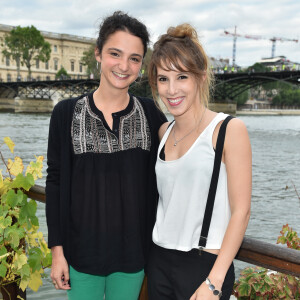 Exclusif - Léa François et Pauline Bression - Soirée "Fête des fictions de France 3" à la péniche La Balle au Bond au port des Saints-Pères à Paris, le 4 juillet 2016. © Lionel Urman/Bestimage 