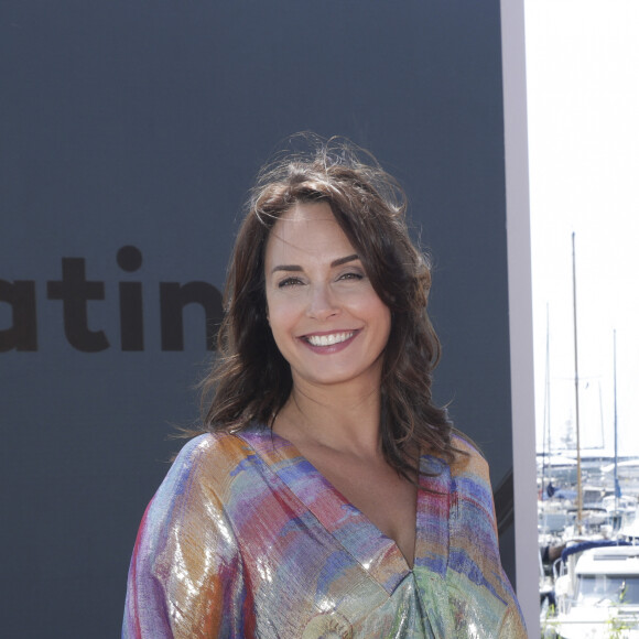 Néanmoins, ils aiment rester discrets.
Exclusif - Julia Vignali sur le plateau de l"émission Télématin lors du 76ème Festival International du Film de Cannes, France, le 23 mai 2023. © Jack Tribeca/Bestimage
