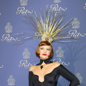 Elodie Frégé a croisé de nombreuses célébrités...
Elodie Frégé - Photocall des 125 ans du Ritz à Paris. Le 14 septembre 2023. © Coadic Guirec / Bestimage