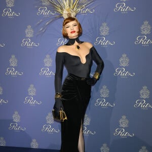 Elodie Frégé - Photocall des 125 ans du Ritz à Paris. Le 14 septembre 2023. © Coadic Guirec / Bestimage