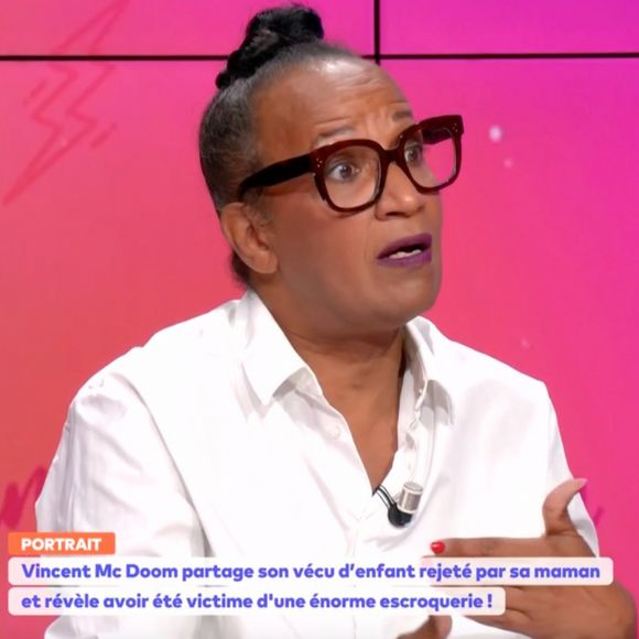 Vincent Mc Doom sur le plateau de "Chez Jordan".