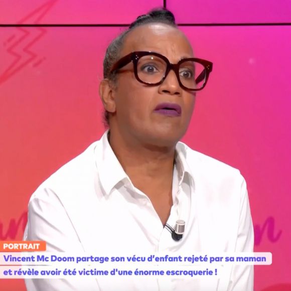 Vincent Mc Doom sur le plateau de "Chez Jordan".