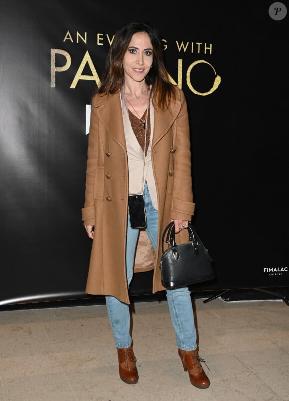 Exclusif - Fabienne Carat - Photocall pour la conférence spectacle "An evening with Al Pacino" à la salle Pleyel à Paris le 25 avril 2023. © Coadic Guirec / Bestimage