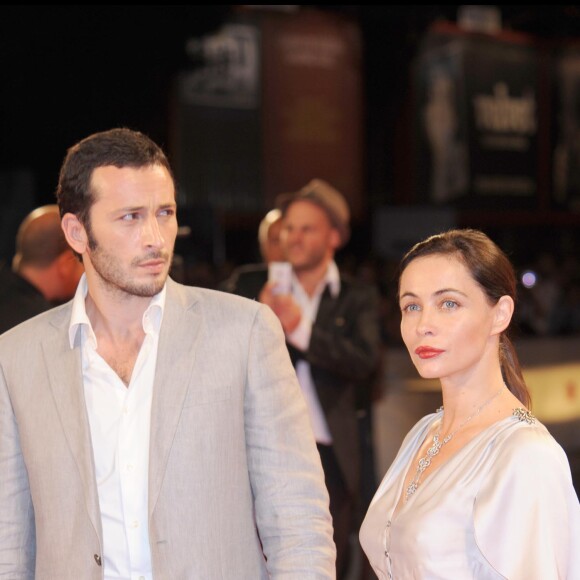 À Venise en 2008, Michaël Cohen et Emmanuelle Béart.