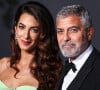 George Clooney se sépare de la villa Oleandra
Amal Alamuddin Clooney, George Clooney au photocall du "2nd Annual Academy Museum Gala" à Los Angeles.