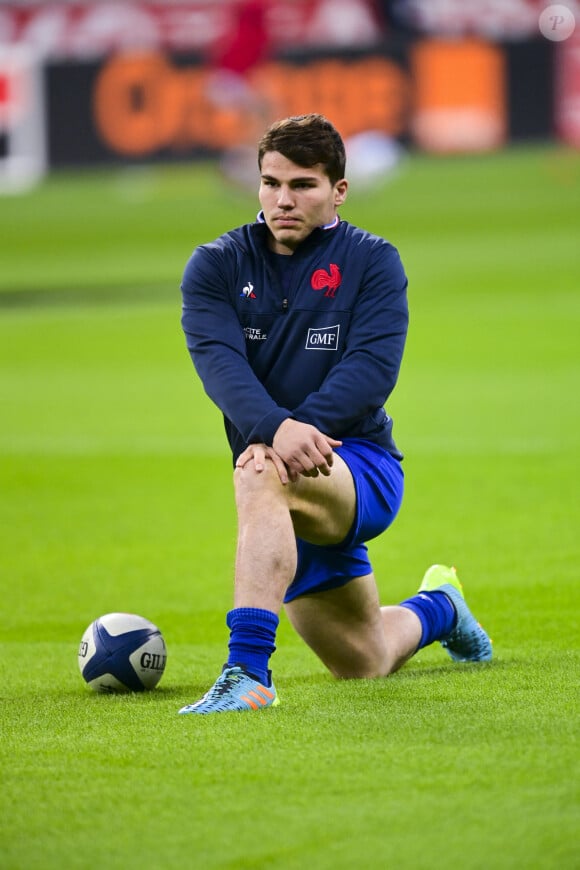 Antoine Dupont (Fra) Match de rugby des VI Nations opposant la France au pays de Galles au stade de France à Saint-Denis, Seine Saint-Denis, France, le 20 mars 2021. La France a gagné 32-30. © Jean-Baptiste Autissier/Panoramic/Bestimage 