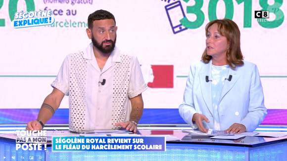 Ségolène Royal et Cyril Hanouna dans "TPMP".