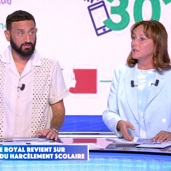 Ségolène Royal et Cyril Hanouna dans "TPMP".